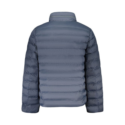 Blu Poliammide Men's Jacket