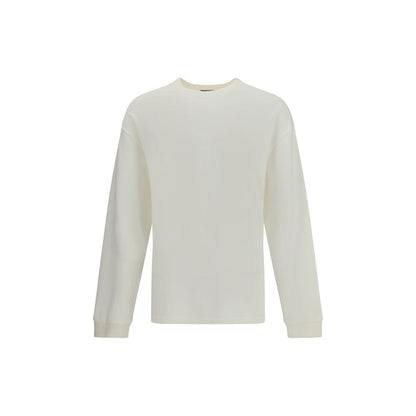 White Cotton Sweatshirt