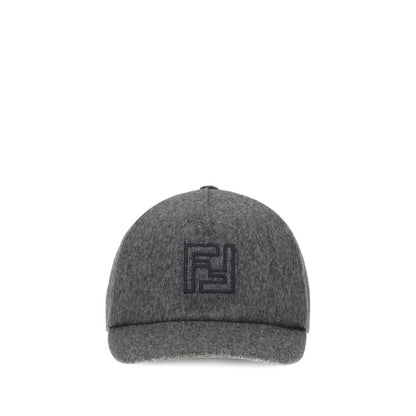 Gray Wool Cap (Baseball Hat)