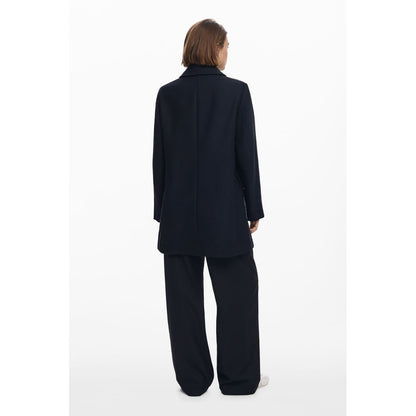 Black Cotton Women Jacket