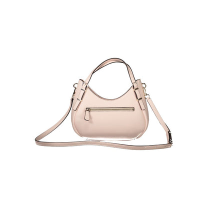 Rosa Poliuretano Women Handbag