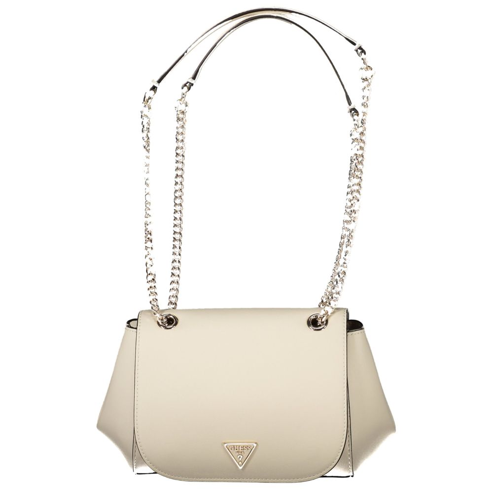 Bianco Poliuretano Women Handbag
