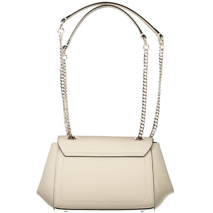 Bianco Poliuretano Women Handbag