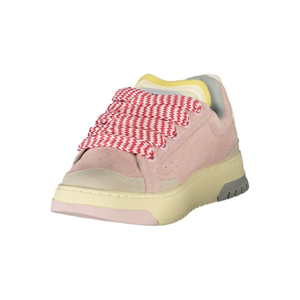 Rosa Poliuretano Women Sneaker