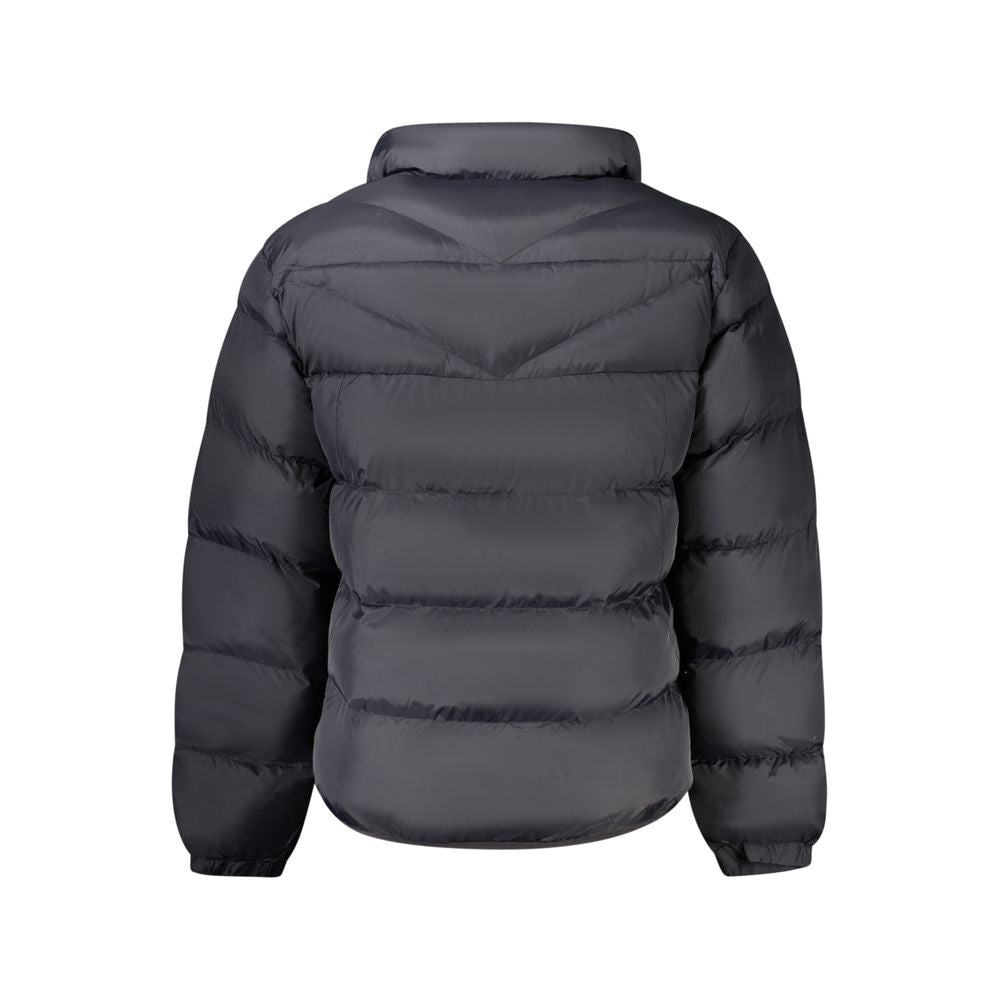 Black Polyamide Men Jacket