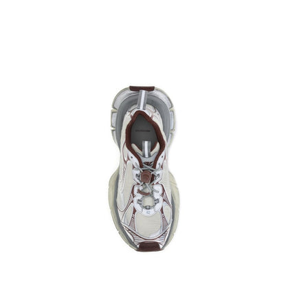 Gray Polyethylene Athletic Sneakers