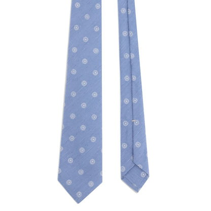 Light Blue Silk Tie