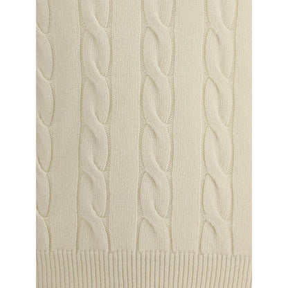 White Cashmere Turtleneck