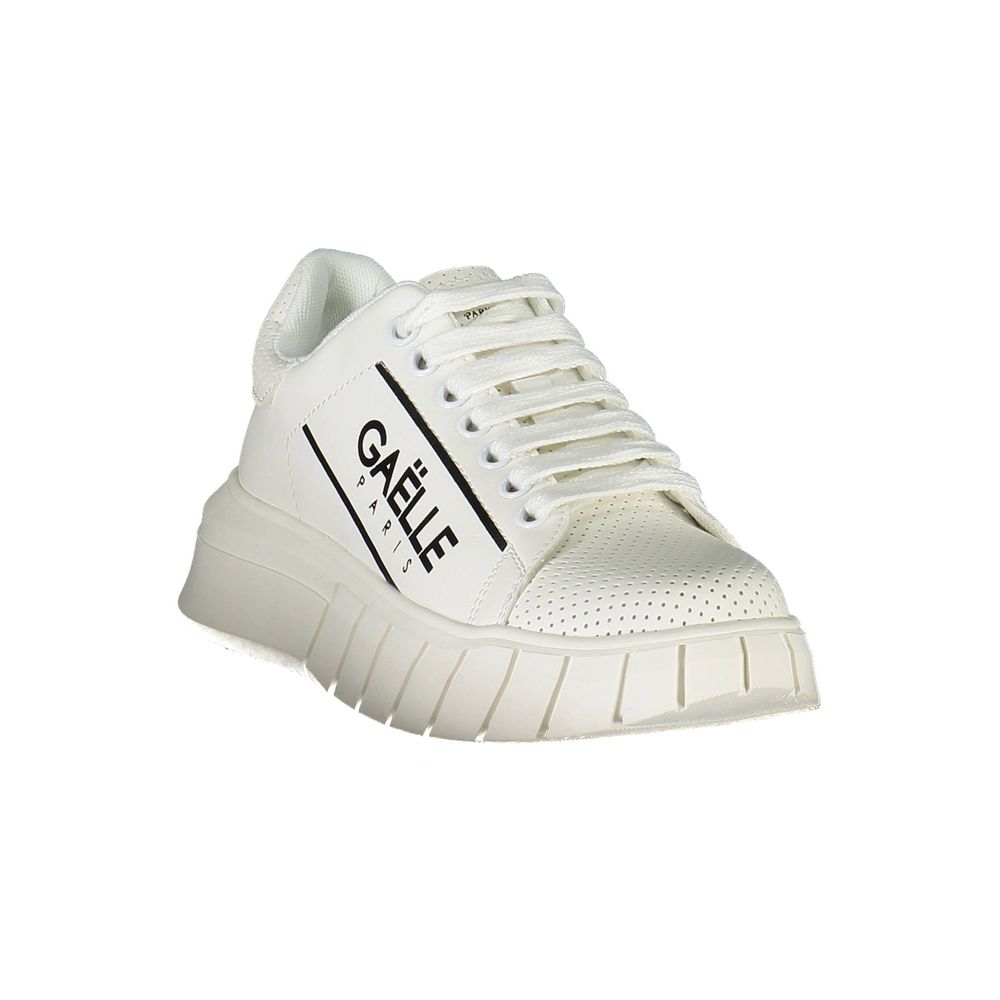 Bianco Polyurethane Women Sneaker