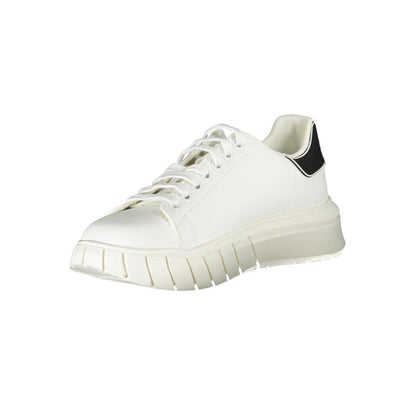 Bianco Polyurethane Men Sneaker