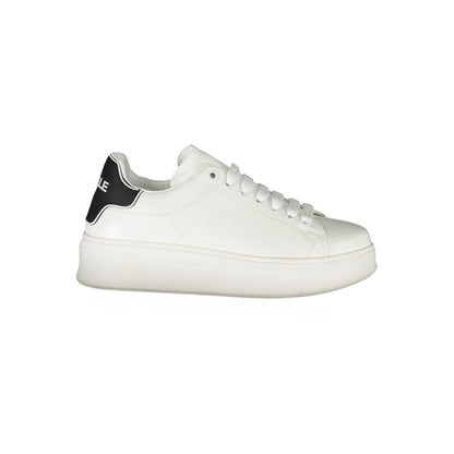 Bianco Poliuretano Women Sneaker