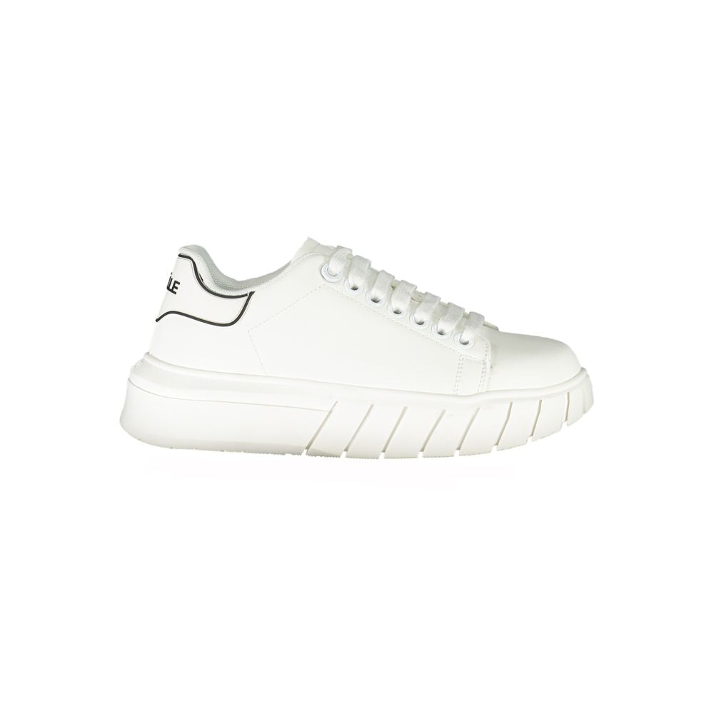 Bianco Polyurethane Women Sneaker