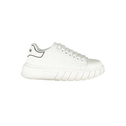 Bianco Polyurethane Women Sneaker