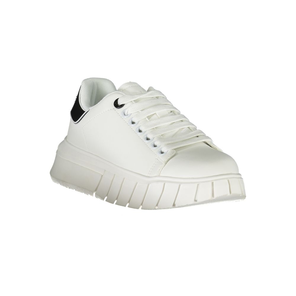 Bianco Polyurethane Women Sneaker