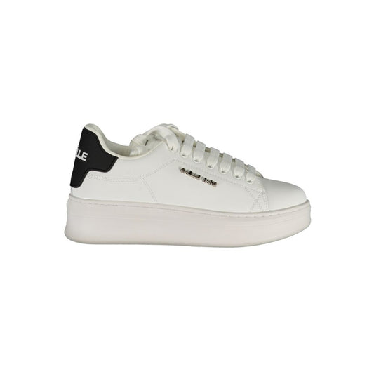 Bianco Poliuretano Women Sneaker