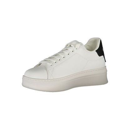 Bianco Poliuretano Women Sneaker