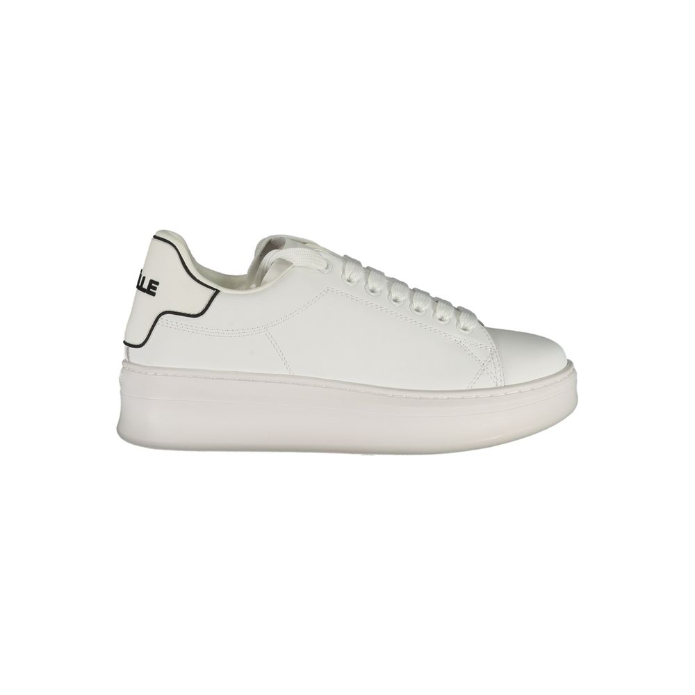 Bianco Poliuretano Women Sneaker