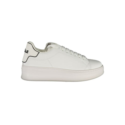 Bianco Poliuretano Women Sneaker