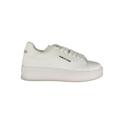 Bianco Poliuretano Women Sneaker