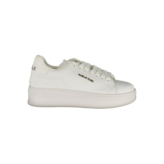 Bianco Poliuretano Women Sneaker