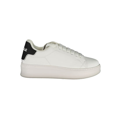 Bianco Poliuretano Women Sneaker
