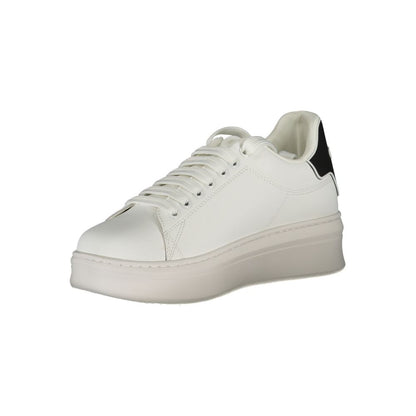 Bianco Poliuretano Women Sneaker