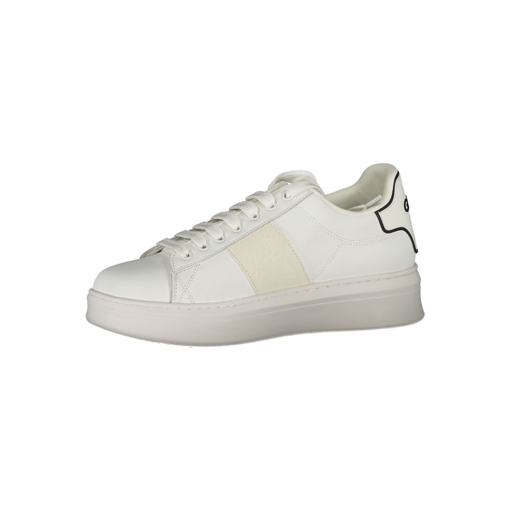 Bianco Poliuretano Men Sneaker