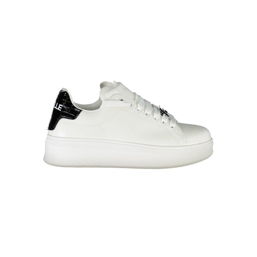 Bianco Polyurethane Women Sneaker