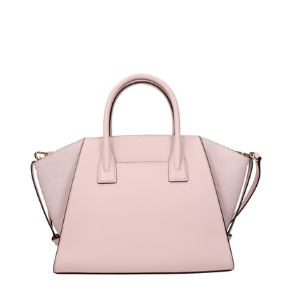 Pink Leather Handbag