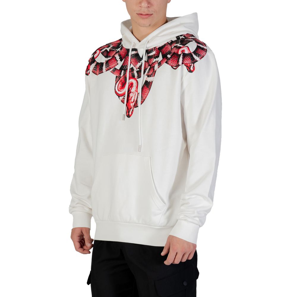 White Cotton Hoodie