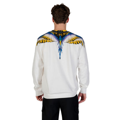 White Cotton Sweatshirt