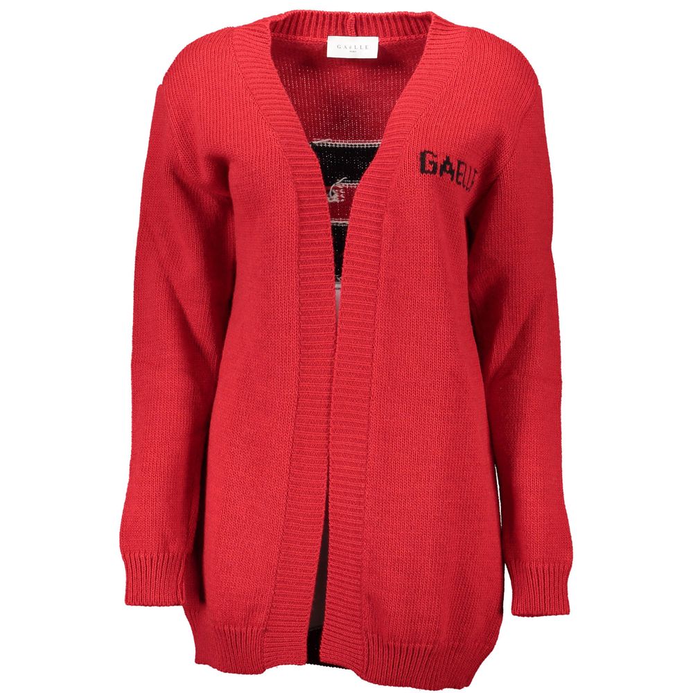 Rosso Acrylic Women Cardigan