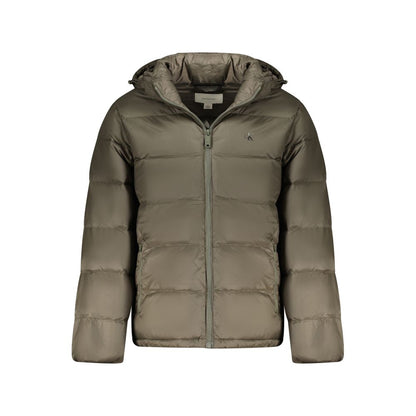 Marrone Poliammide Men's Jacket