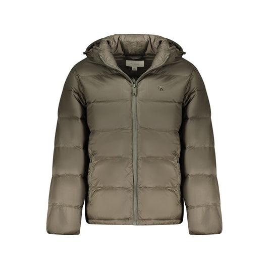 Marrone Poliammide Men's Jacket