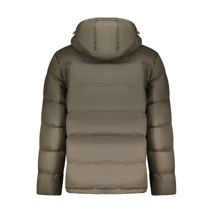 Marrone Poliammide Men's Jacket