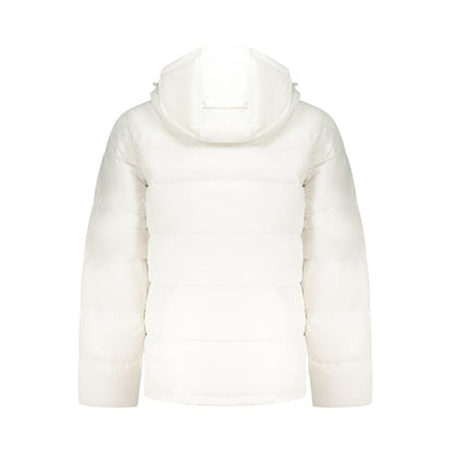 White Nylon Men's Jacket