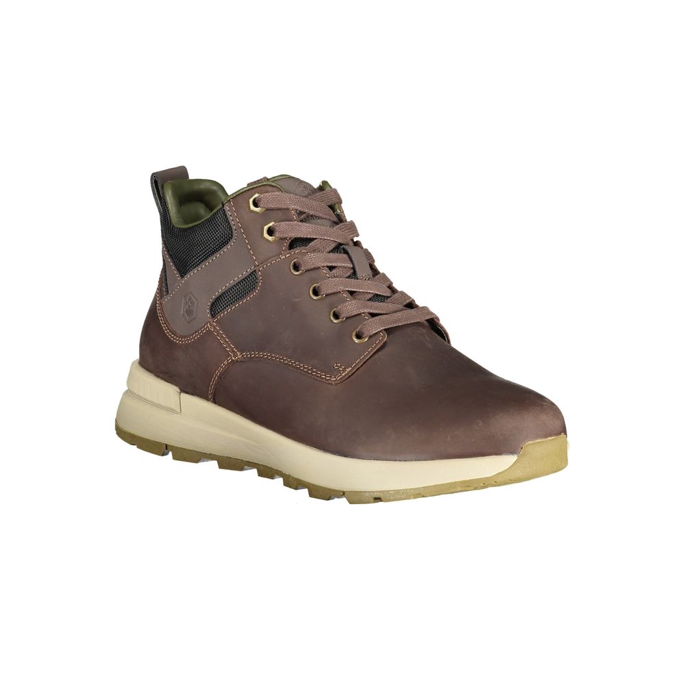 Brown Leather Men Boot