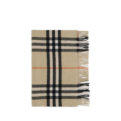 Beige Cashmere Scarf