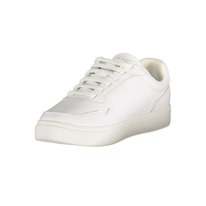 White Leather Women Sneaker