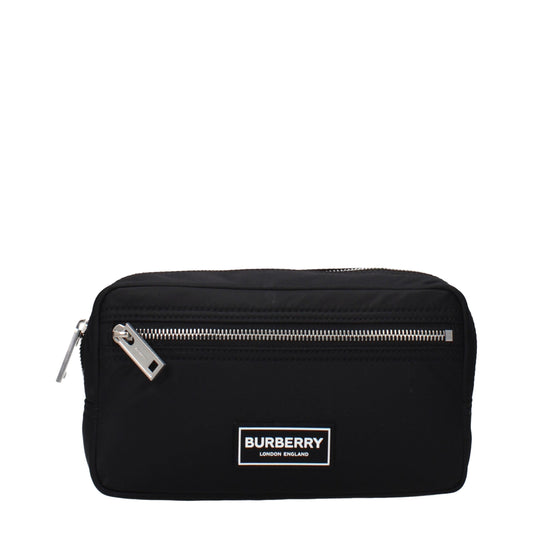 Black Nylon Clutch Bag