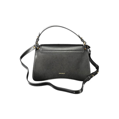Black Leather Women Handbag