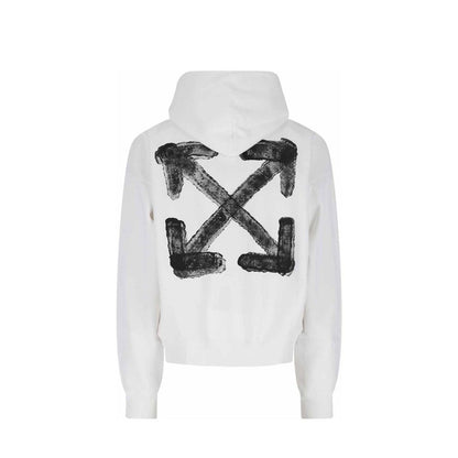 White Cotton Sweatshirt