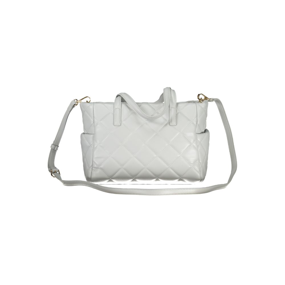 Grigio Polyurethane Woman Handbag