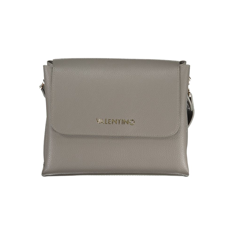 Grigio Polyurethane Woman Handbag