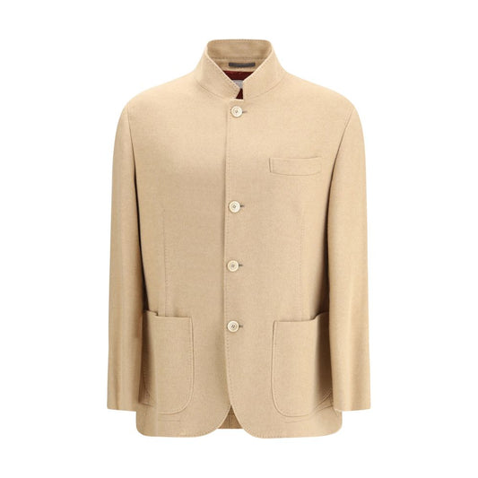 Beige Cashmere Coat