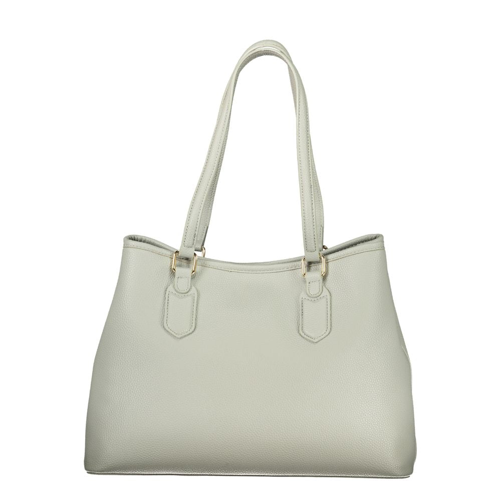 Grigio Poliuretano Woman Handbag