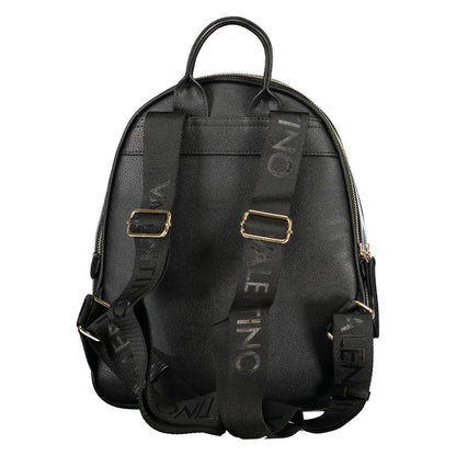 Nero Poliuretano Women Backpack