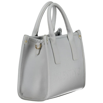 Azzurro Polyurethane Women Handbag
