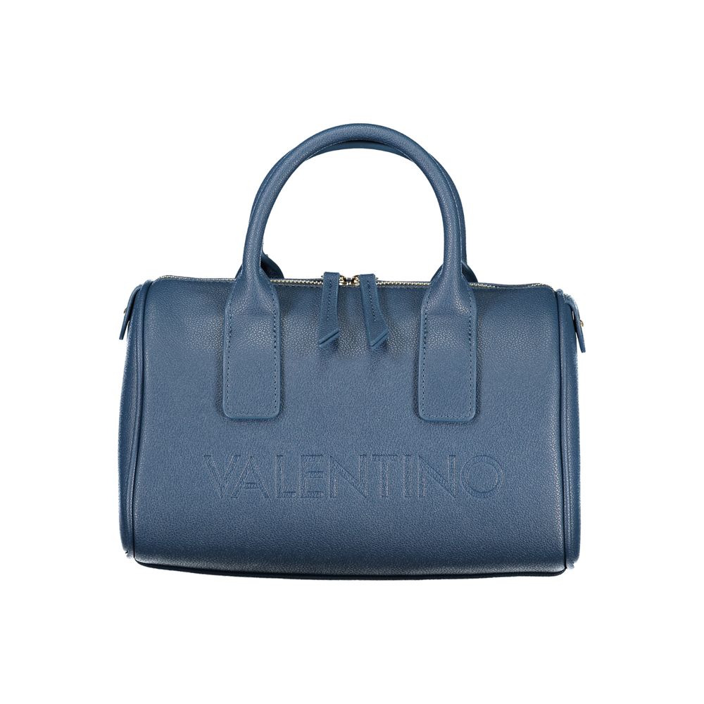 Blu Polyurethane Women Handbag