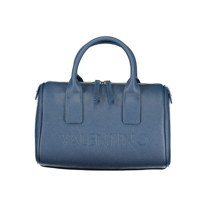 Blu Polyurethane Women Handbag